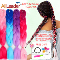 Pelo sintético 100G Bulk Ombre Jumbo Braid Hair